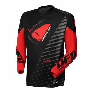 UFO Kimura Black Red Motocross Jersey