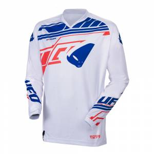 UFO Heron White Motocross Jersey