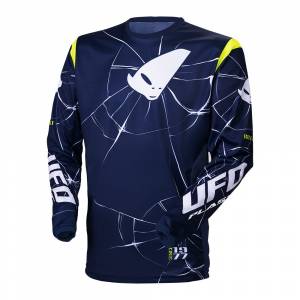 UFO Bullet Blue Yellow Motocross Jersey