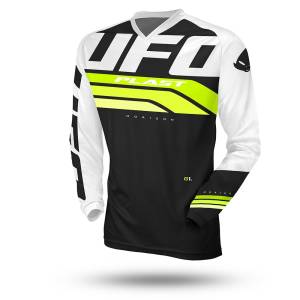 UFO Horizon Black motocross Jersey