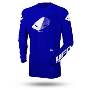 UFO Radial Blue Motocross Jersey