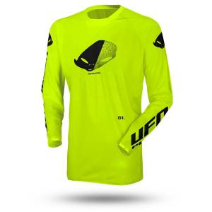 UFO Radial Neon Yellow motocross Jersey