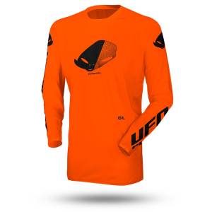 UFO Radial Neon Orange motocross Jersey