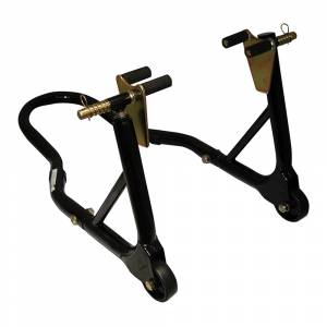 MotoGP 1 Piece Fork Fitment Front Track Paddock Stand - Black
