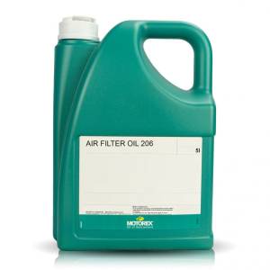 Motorex Air Filter Oil 206 Liquid Blue 5 Litre