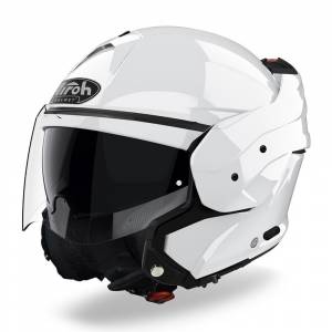 Airoh Mathisse Gloss White Flip Up Helmet