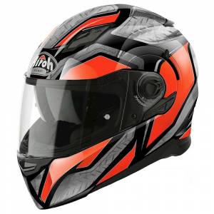 Airoh Movement S Steel Orange Full Face Helmet