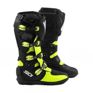 Sidi X3 Xtreme SRS Yellow Fluo Black Motocross Boots