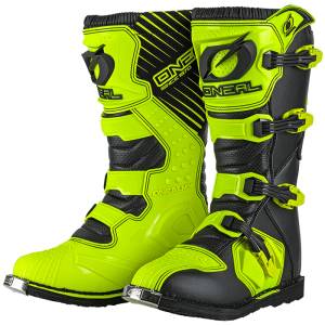ONeal Rider Boots in the popular Neon Yellow