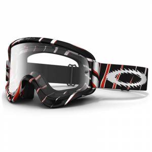 Oakley O Frame Razors Edge Red Black Motocross Goggles