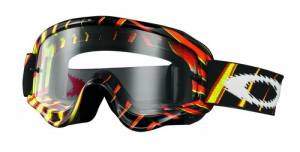 Oakley O Frame Razors Edge Orange Yellow Motocross Goggles