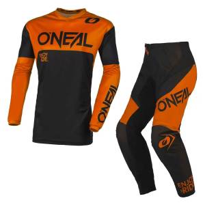 Oneal MX23 Kit Combo - Element Racewear v23 Black Orange