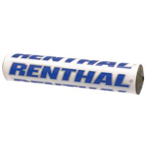 Renthal P209 SX Pad (10in) White Silver Blue (240mm)