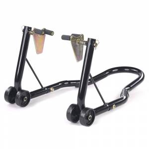 BikeTek Series 3 Front Track Paddock Stand - Black