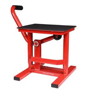 BikeTek Motocross Red Lift Comp Bike Stand