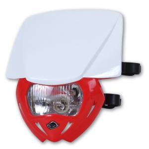 UFO Panther headlight 12V 35W - White Red