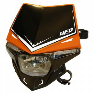 UFO Stealth headlight 12V 35W - Orange Black