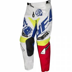 Draft White Red MX Enduro Pants