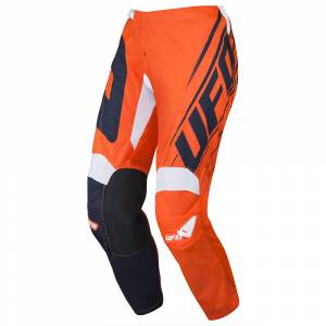 UFO Kids Vanadium Neon Orange Motocross Pants