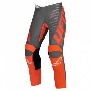 UFO Kimura Grey Orange Motocross Pants