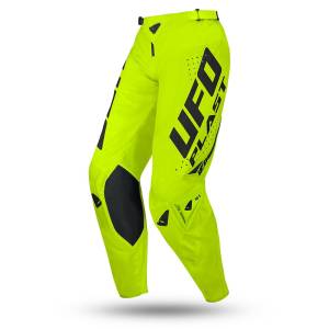  UFO Radial Neon Yellow Motocross Pants
