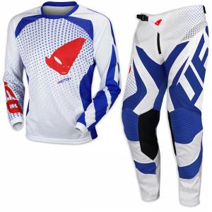 UFO Proton Red White Blue Motocross Kit Combo