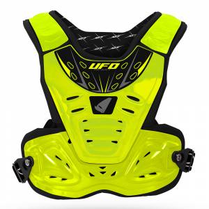 UFO Kids Reactor 2 Evolution Neon Yellow Chest Protector