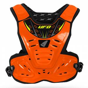 UFO Kids Reactor 2 Evolution Neon Orange Chest Protector