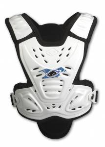 UFO Kids Valkyrie White Chest Protector (short version)