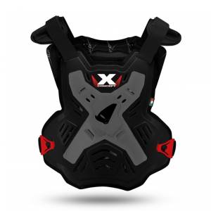 UFO X-Concept Evo Grey Red Chest Protector