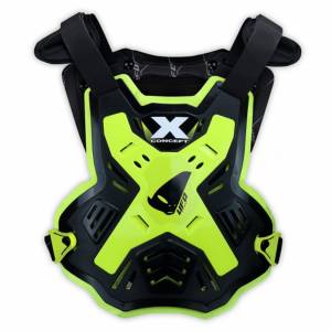 UFO X-Concept Evo Black Neon Yellow Chest Protector