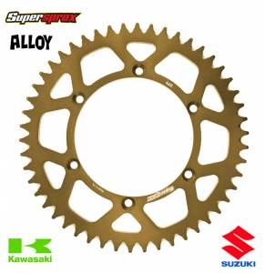 Supersprox Rear Sprocket Kawasaki KX KXF KDX KLX Suzuki RMZ - Bronze