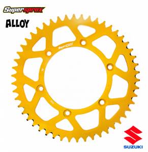 Supersprox Rear Sprocket Suzuki RM RMZ DRZ RMX - Gold