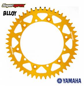 Supersprox Rear Sprocket Yamaha YZ YZF WRF - Gold