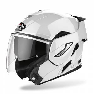 Airoh Rev 19 White Gloss Flip Up Helmet