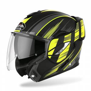 Airoh Rev 19 Ikon Yellow Flip Up Helmet