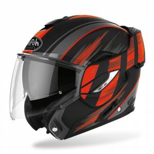 Airoh Rev 19 Ikon Orange Flip Up Helmet