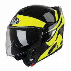 Airoh Rev 19 Fusion Yellow Flip Up Helmet