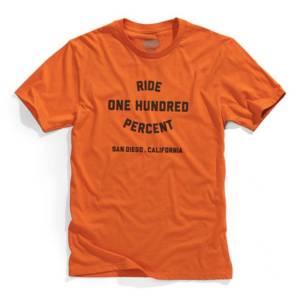 100% Warez Heather Orange T-Shirt