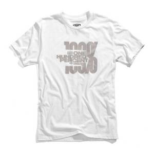 100% Hacktivist White T-Shirt