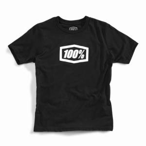 100% Kids Essential Black T-Shirt