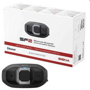 Sena SF2-02D Motorcycle Bluetooth Communication System Dual Pack