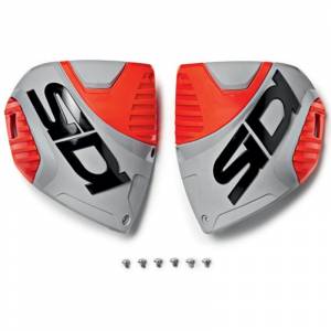 Sidi Crossfire 3 Red Fluo Ash Boot Shin Plate