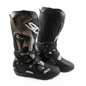 Sidi Atojo SRS Lead Grey Black Motocross Boots