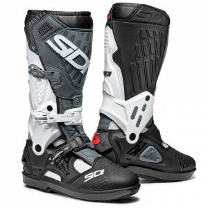 Sidi Atojo SRS White Black Grey Motocross Boots