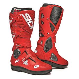  Sidi Crossfire 3 SRS Red Red Motocross Boots