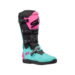 SIDI X-POWER SC CE BOOTS Mint Black Pink