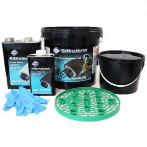 Silkolene Foam Filter Treatment Kit Open