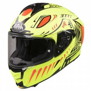 Airoh Spark Vibe Yellow Full Face Helmet