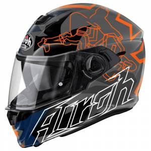 Airoh Storm Bionikle Orange Full Face Helmet